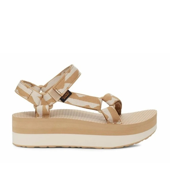 Teva flat form starfish sandals size 5 - Picture 1 of 4